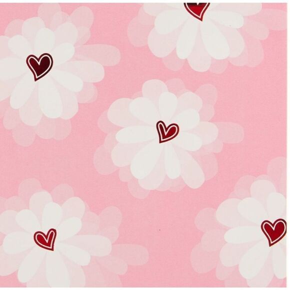 Pop-up Flowers Goldfish Valentine’s Day Card 4.5” x 4.5” Pink Blue White NWT New - Picture 2 of 9